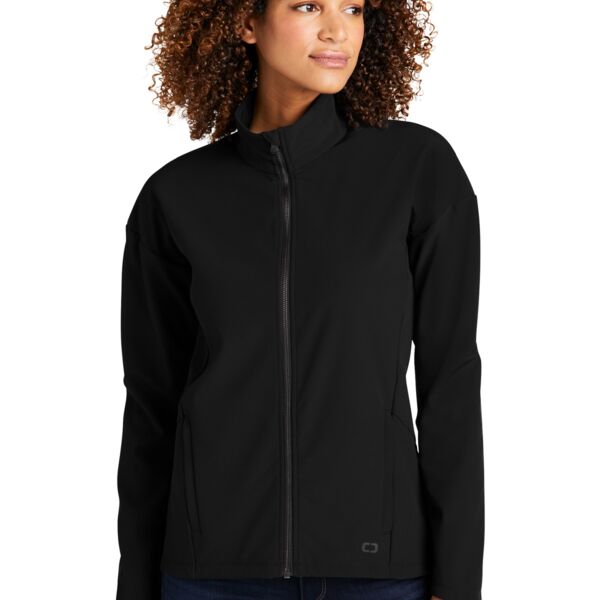 Ladies Commuter Full Zip Soft Shell Thumbnail